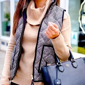 J. Crew Excursion Herringbone Puffer Vest